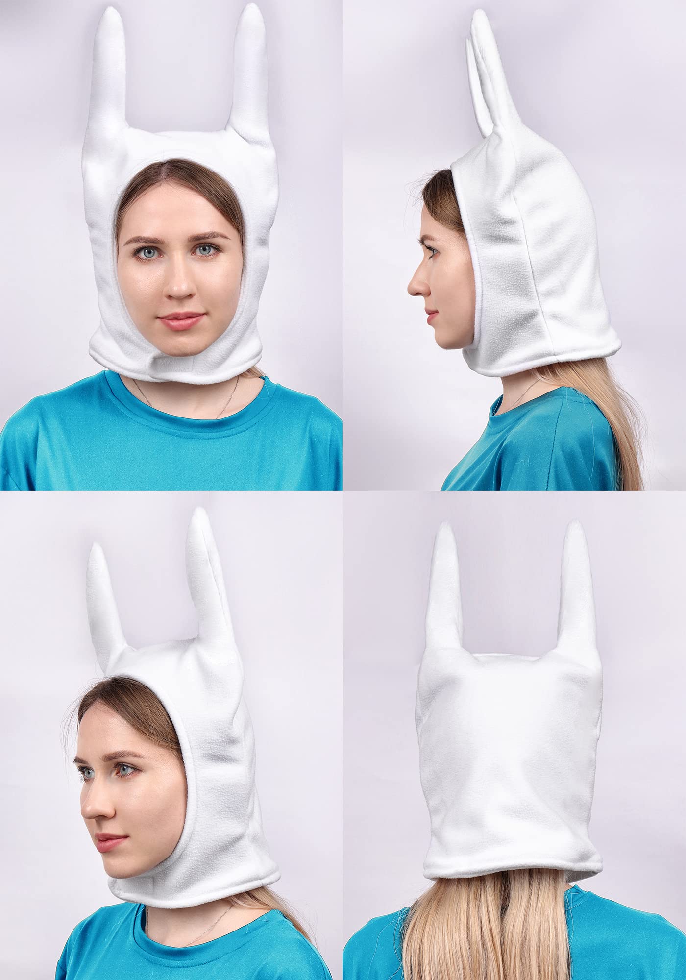 DAZCOS Anime Bunny Cosplay Hat - Cute Rabbit Ears Headband for Halloween, Christmas Costume Party Accessory - Perfect for Cosplay Events, Anime Conventions & Themed Parties