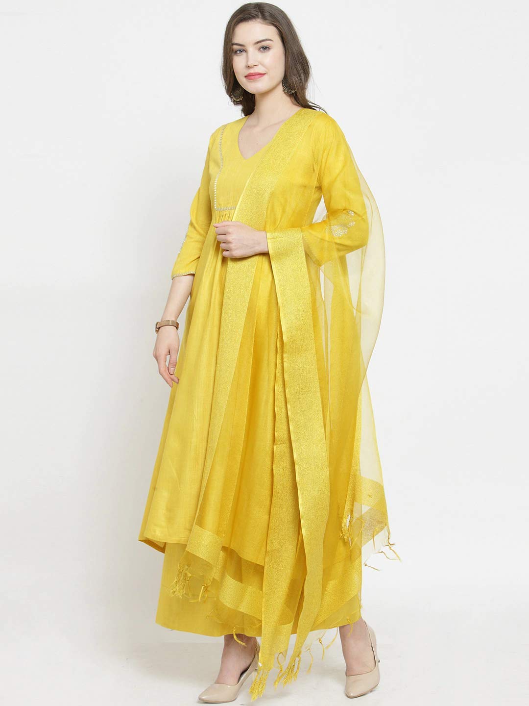 Indian Designer Kurta Set for Women - Stylish Tunic Top with Trousers for Party Wear | Elegant Ethnic Outfit for Festivals, Weddings & Special Occasions