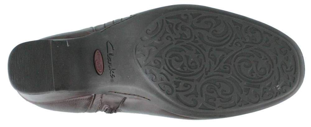 Clarks Women's Leyden Scale Bootie - Comfortable Ankle Boots for Women, Slip-Resistant & Stylish - Perfect for Work, Office & Casual Outfits