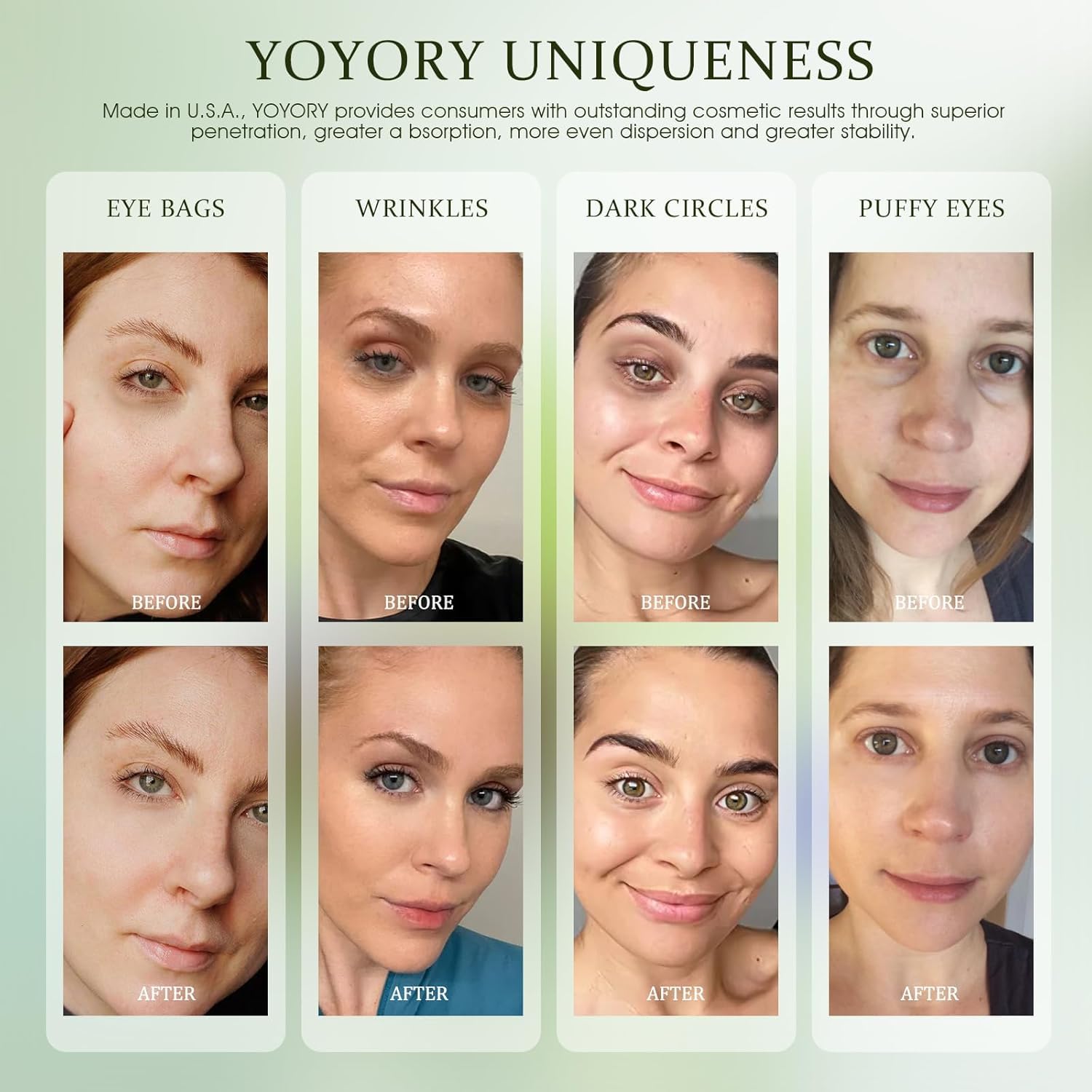 Under Eye Patches for Wrinkles & Dark Circles - Hydrating Eye Gel Masks with Hyaluronic Acid & Collagen (60 Count) - Reduce Puffy Eyes, Fine Lines & Eye Bags - Perfect for Night Routine, Travel & Post-Makeup Care