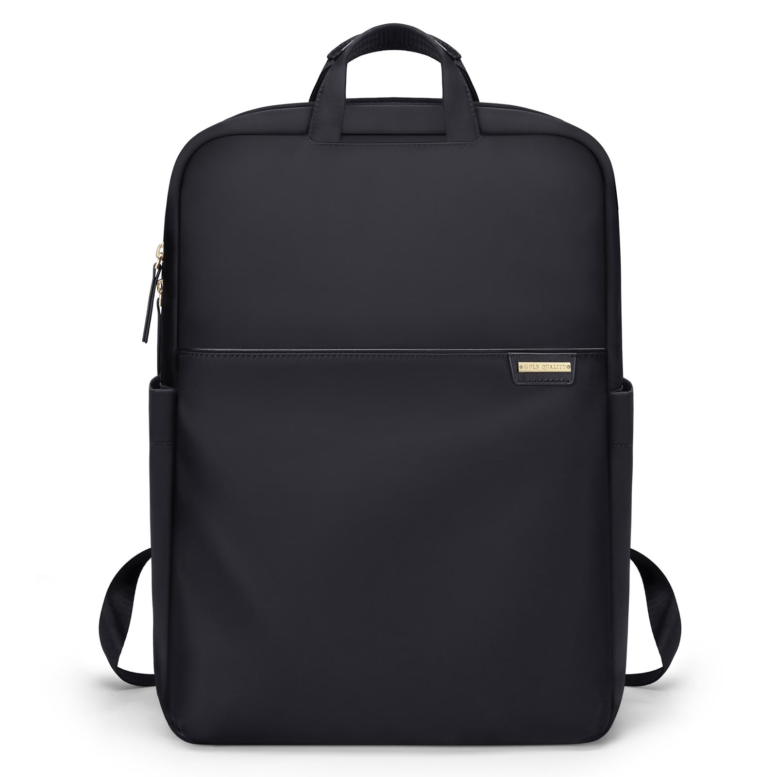 Slim Lightweight Laptop Backpack for Women - Business Computer Bag Fits 17.3 Inch Laptop - Perfect for Commuting, Travel & Work - Black