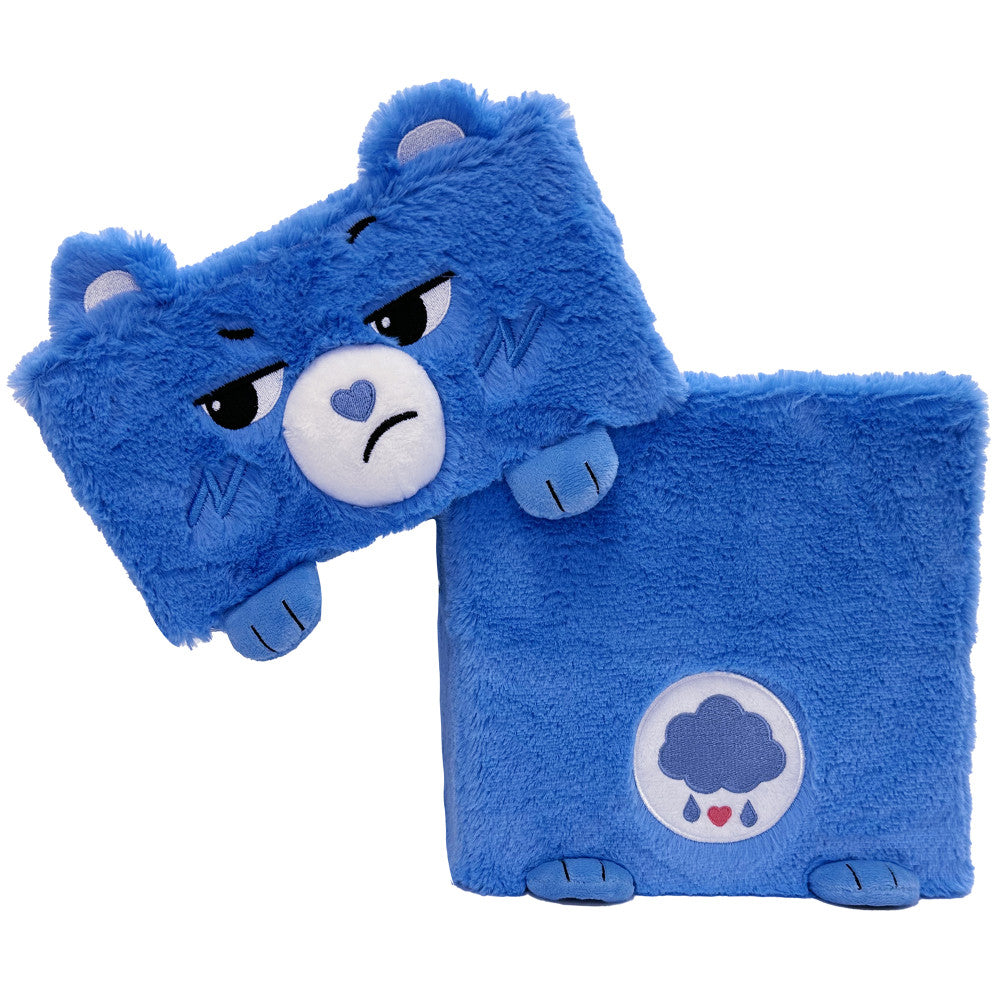 Care Bears Grumpy Bear Themed Storage Bin - 8-Inch Blue Plastic Organizer for Kids' Room, Toys & Nursery Decor | Perfect for Playroom, Bedroom & Closet Organization