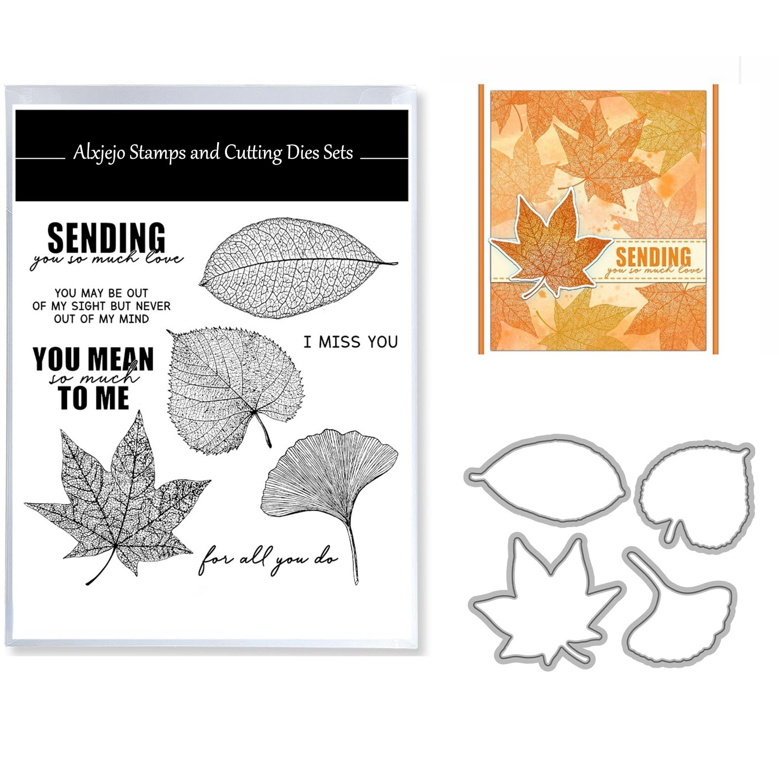 2024-2025 Newest Metal & Silicone Stamps and Dies Set for DIY Greeting Cards - Birthday, Halloween, Christmas, Thanksgiving & Festival Crafts - Perfect for Card Making, Scrapbooking & Paper Crafting Projects