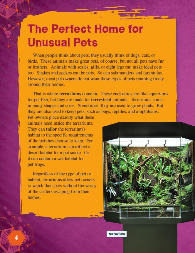 Amazing Animals: Terrarium Pets - Real World Math Learning for Kids | STEM Education & Home Schooling Activities