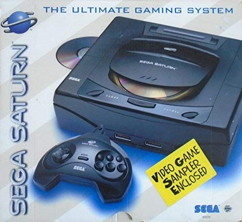 Refurbished Sega Saturn Video Game Console - Classic Retro Gaming System for Collectors & Enthusiasts - Perfect for Home Entertainment & Nostalgic Gaming Nights
