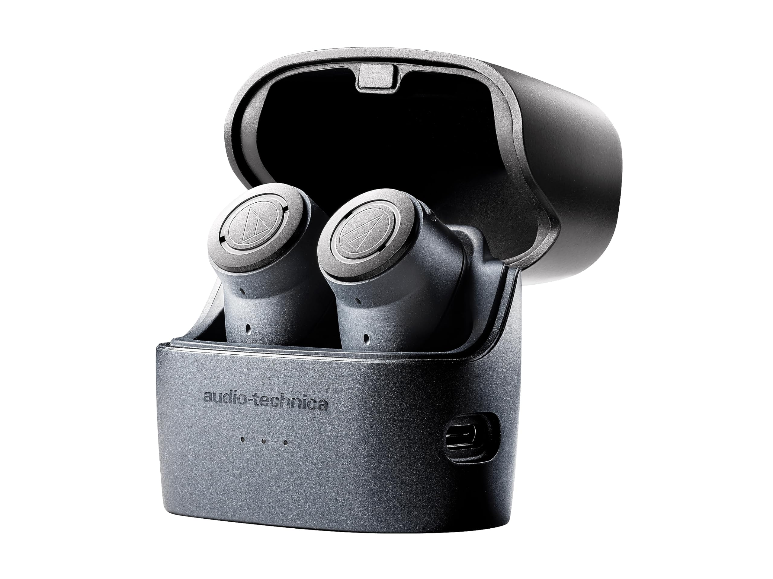 Audio-Technica ATH-ANC300TW Wireless Noise-Cancelling Earbuds with Active Noise Cancellation, Bluetooth 5.0, 30H Battery - Perfect for Travel, Workout & Commuting (Black)