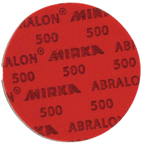 KR Abralon Sanding Pad 500 Grit - Professional Polishing & Finishing Disc for Automotive, Woodworking & Metal Surfaces