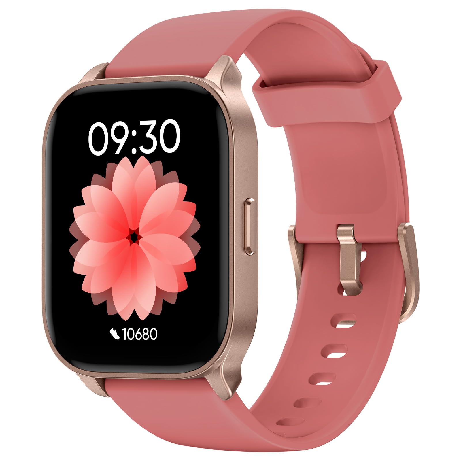 TOOBUR Smart Watch for Women - Fitness Tracker with Heart Rate Monitor, Sleep Tracking & 100+ Sports Modes | IP68 Waterproof Activity Tracker | Make/Answer Calls | Compatible with Android & iOS | Perfect for Workouts, Running & Daily Health Monitoring
