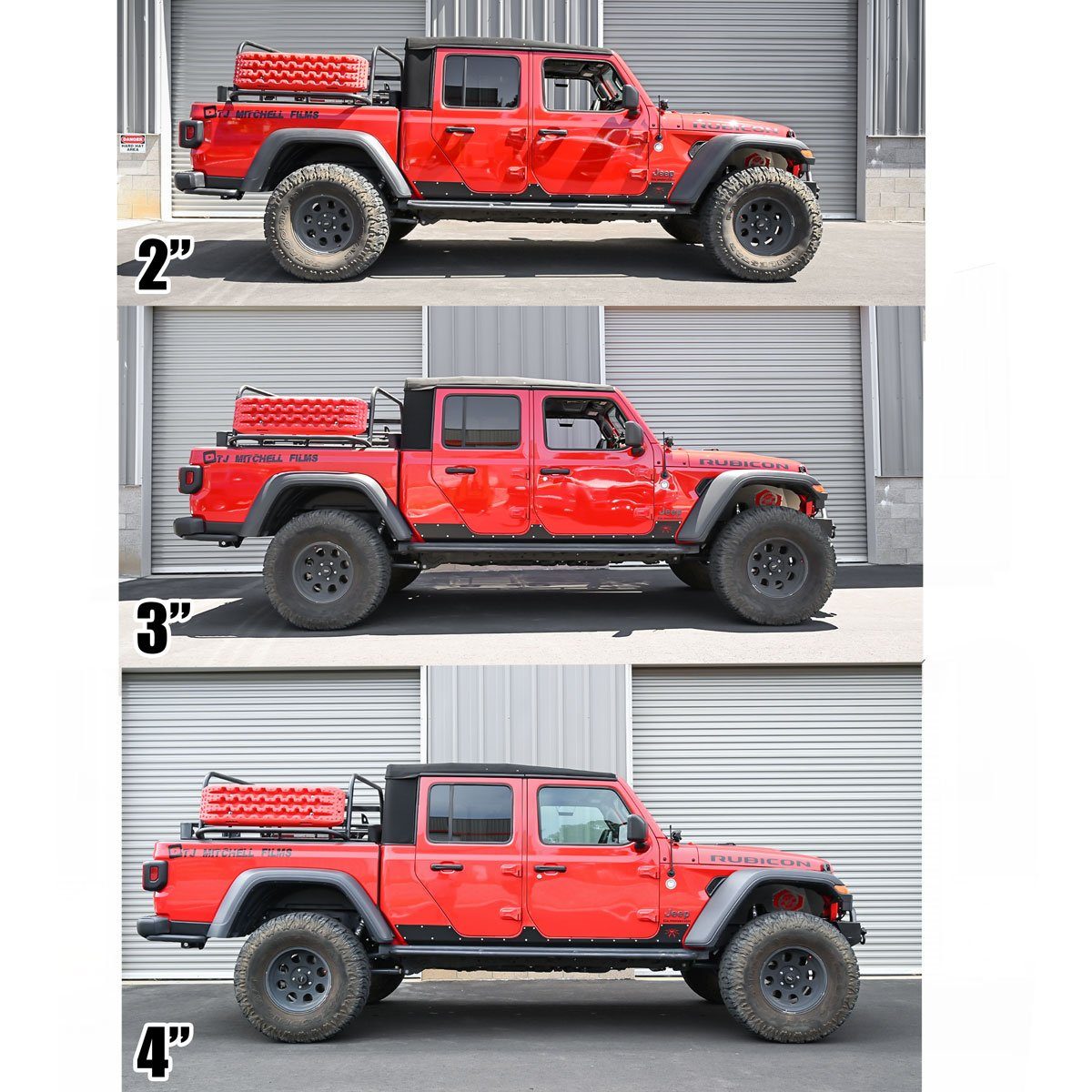2023 Jeep Gladiator JT Rear Lift Coil Springs - Heavy Duty Off-Road Suspension Upgrade for Enhanced Performance & Towing Capacity | Perfect for Overlanding, Rock Crawling & Towing Trailers
