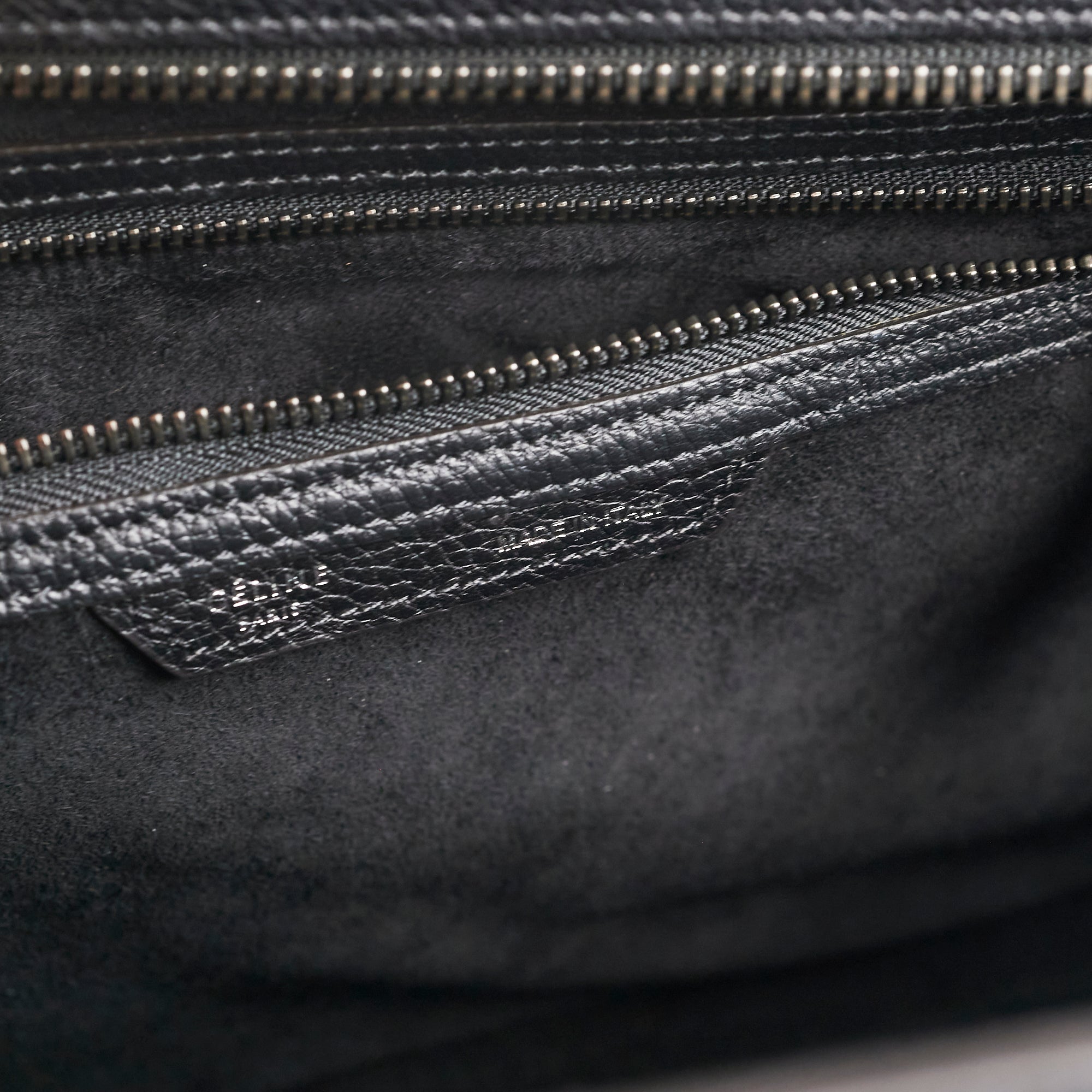 Celine Mini Luggage Bag in Black Grainy Leather - Perfect for Work, Travel & Everyday Use