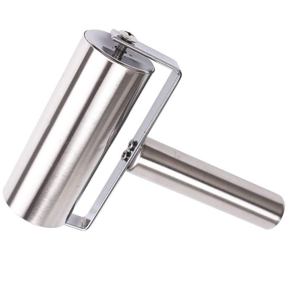 Stainless Steel Rolling Pin for Dough - Hemoton Multi-Purpose Pizza, Cookie & Dumpling Dough Roller - Perfect for Baking, Cooking & Pastry Making