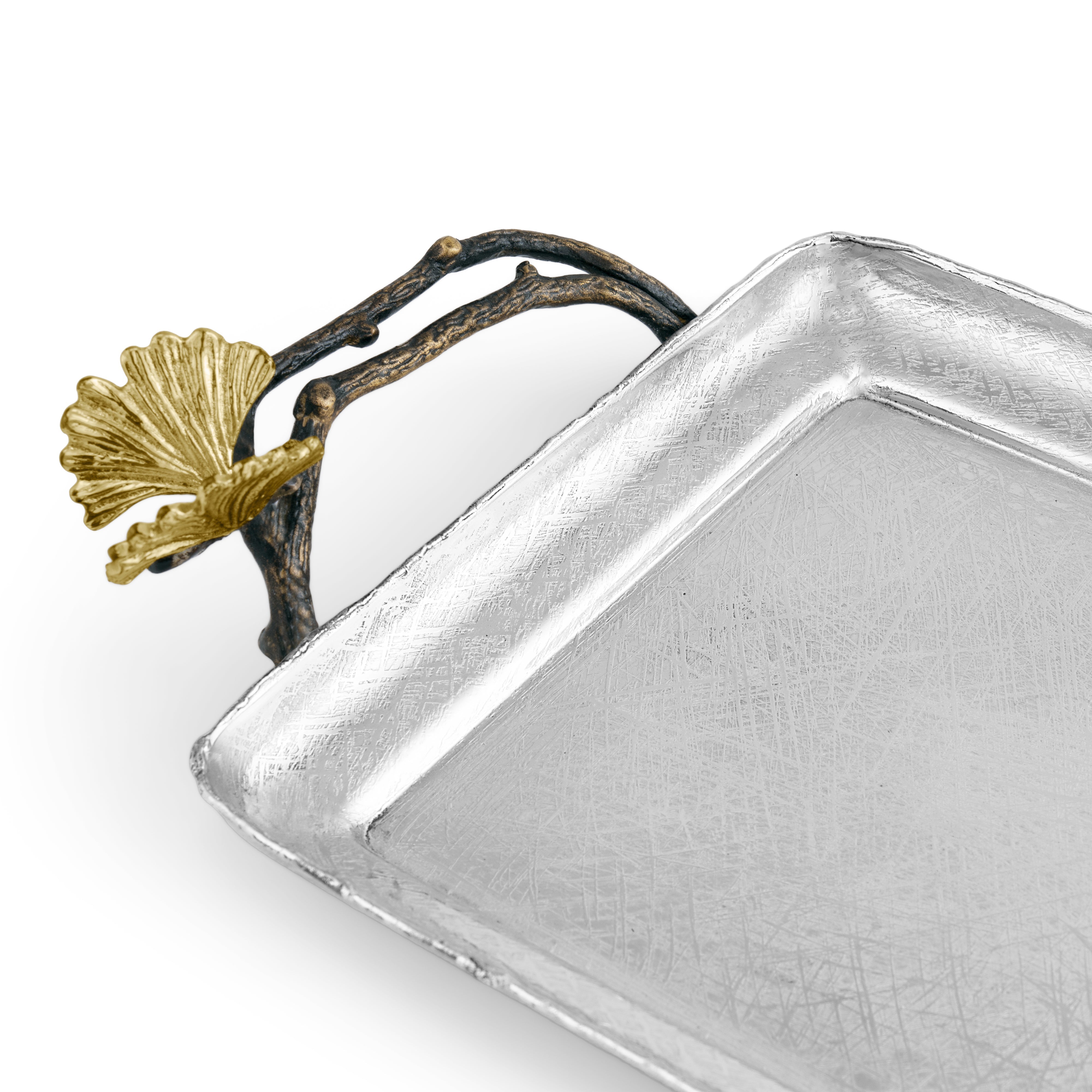 Butterfly Ginkgo Bathroom Accessories Set - Stainless Steel Shower Hooks & Organizer for Spa-Like Bathroom Decor