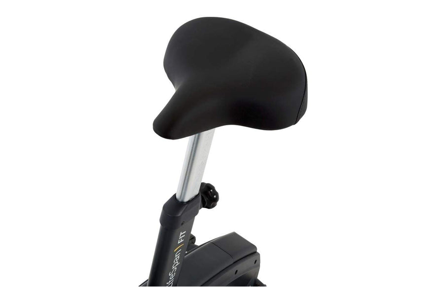 LifeSpan C5i Upright Exercise Bike for Home Gym - Quiet Magnetic Resistance Indoor Cycling Bike with LCD Display for Cardio Workouts & Fitness Training