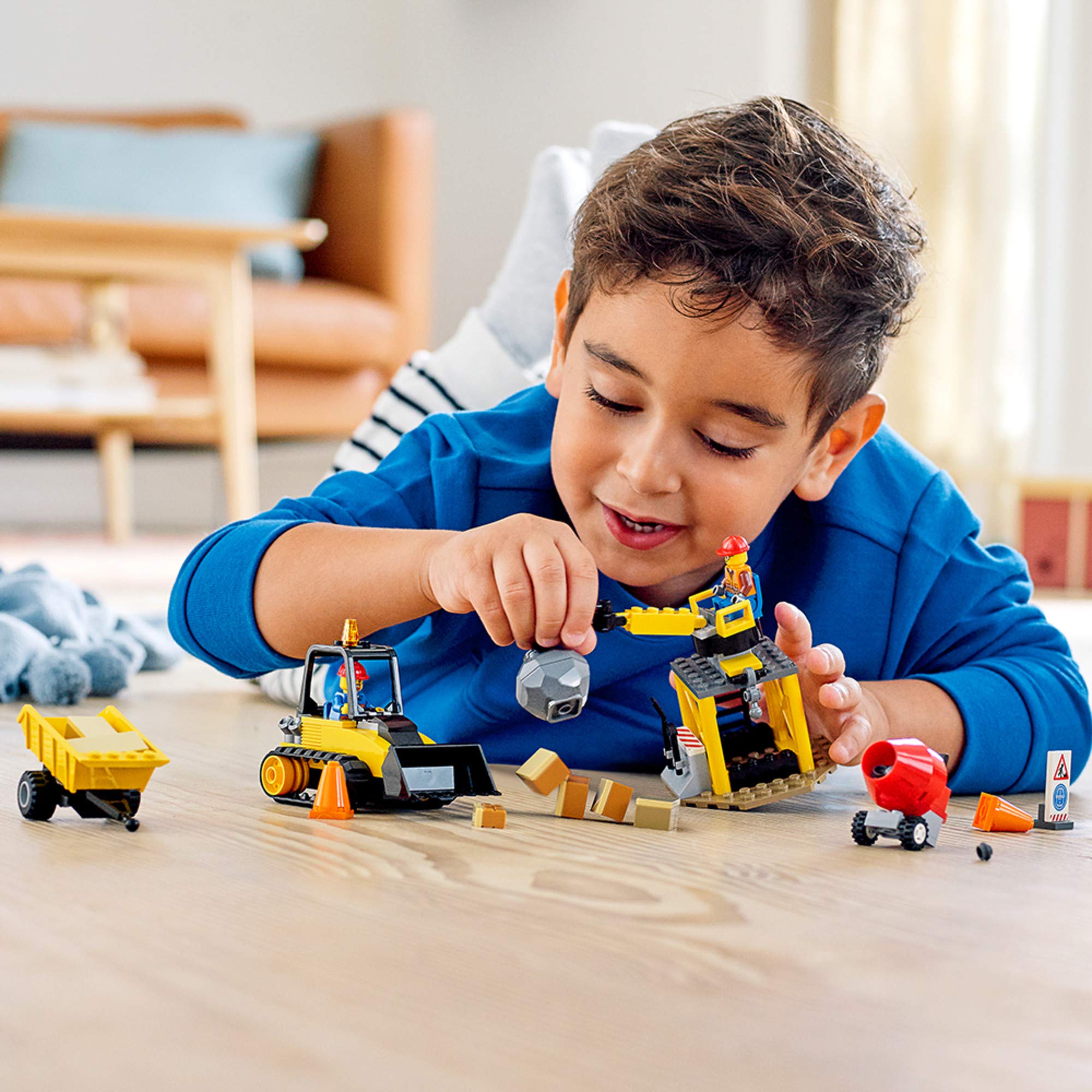 LEGO City Construction Bulldozer 60252 Toy Building Set - 126 Pieces STEM Learning Construction Toy for Kids Ages 5-12 | Creative Play, Birthday Gift, Classroom Activity