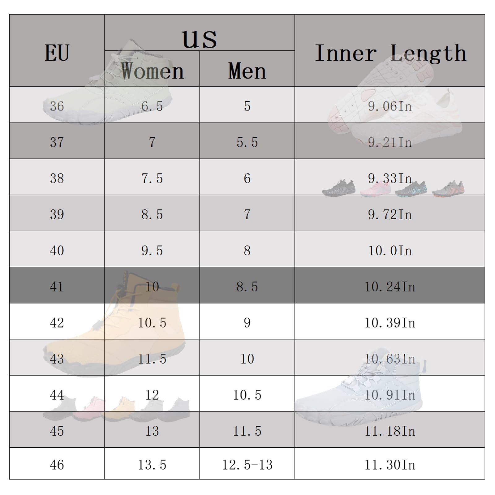 Cenbini Barefoot Hiking Shoes for Women & Men - Wide Toe Trail Running Boots for Winter & Summer - Minimalist Outdoor Adventure Footwear for Trekking, Camping and Travel