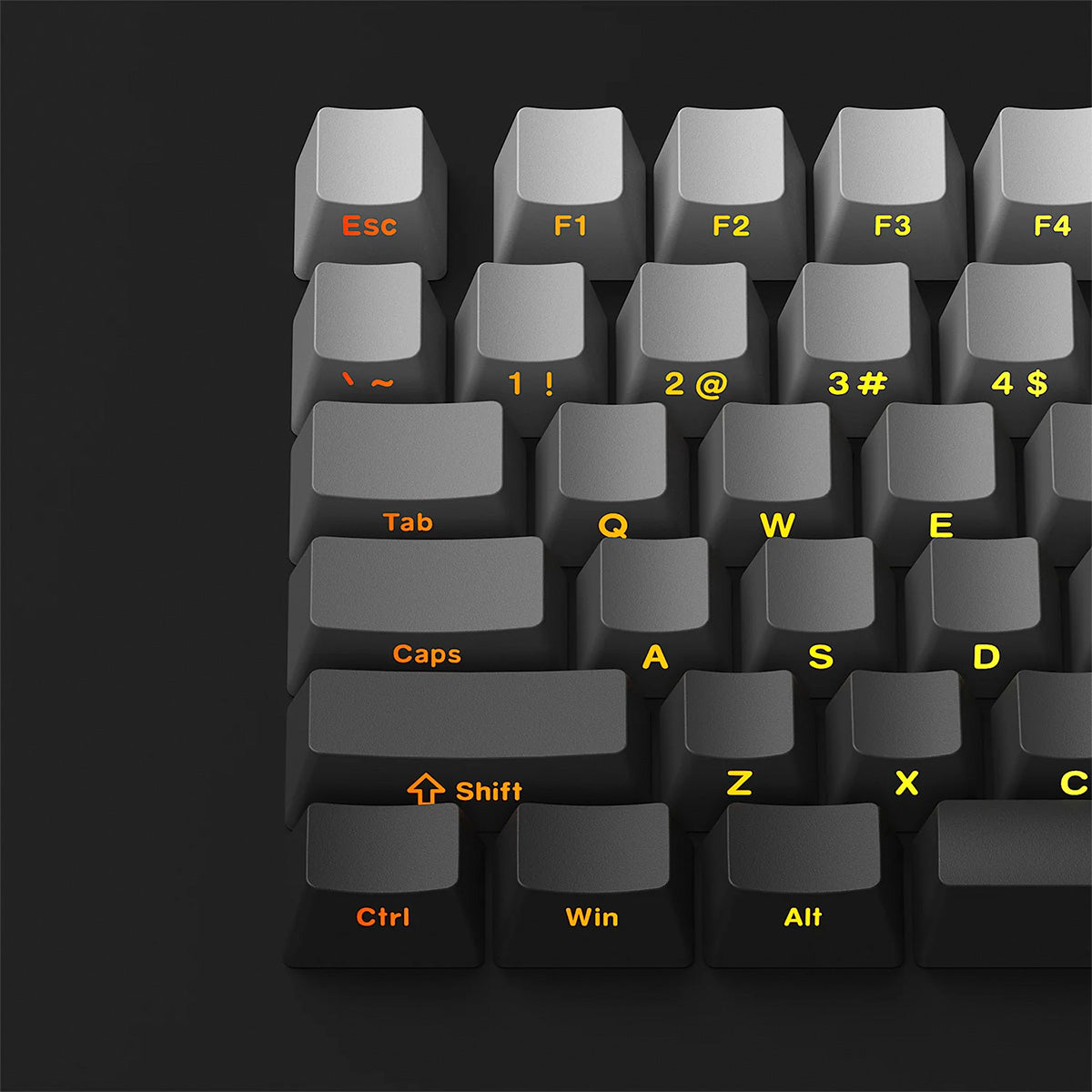 Akko Monsgeek M1W V3 HE SP 75% Wireless Mechanical Keyboard - RGB Backlit, Magnetic Yellow Switches, Black Gradient Design | Perfect for Gaming, Typing & Office Work