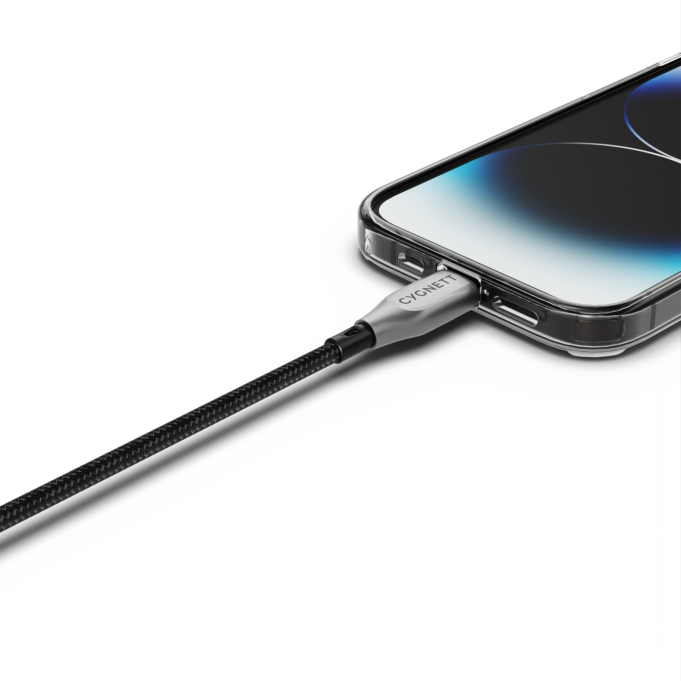 Premium Lightning to USB A Cable 2M (6.6ft) - Fast Charging & Data Sync for iPhone, iPad - Durable Nylon Braided Cord for Home, Office, Car & Travel Use