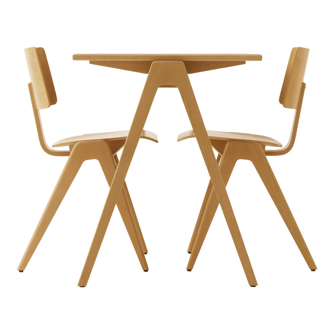 Daystak RD2 Modern Stackable Dining Table - Space Saving Design for Small Apartments, Kitchens & Outdoor Patios