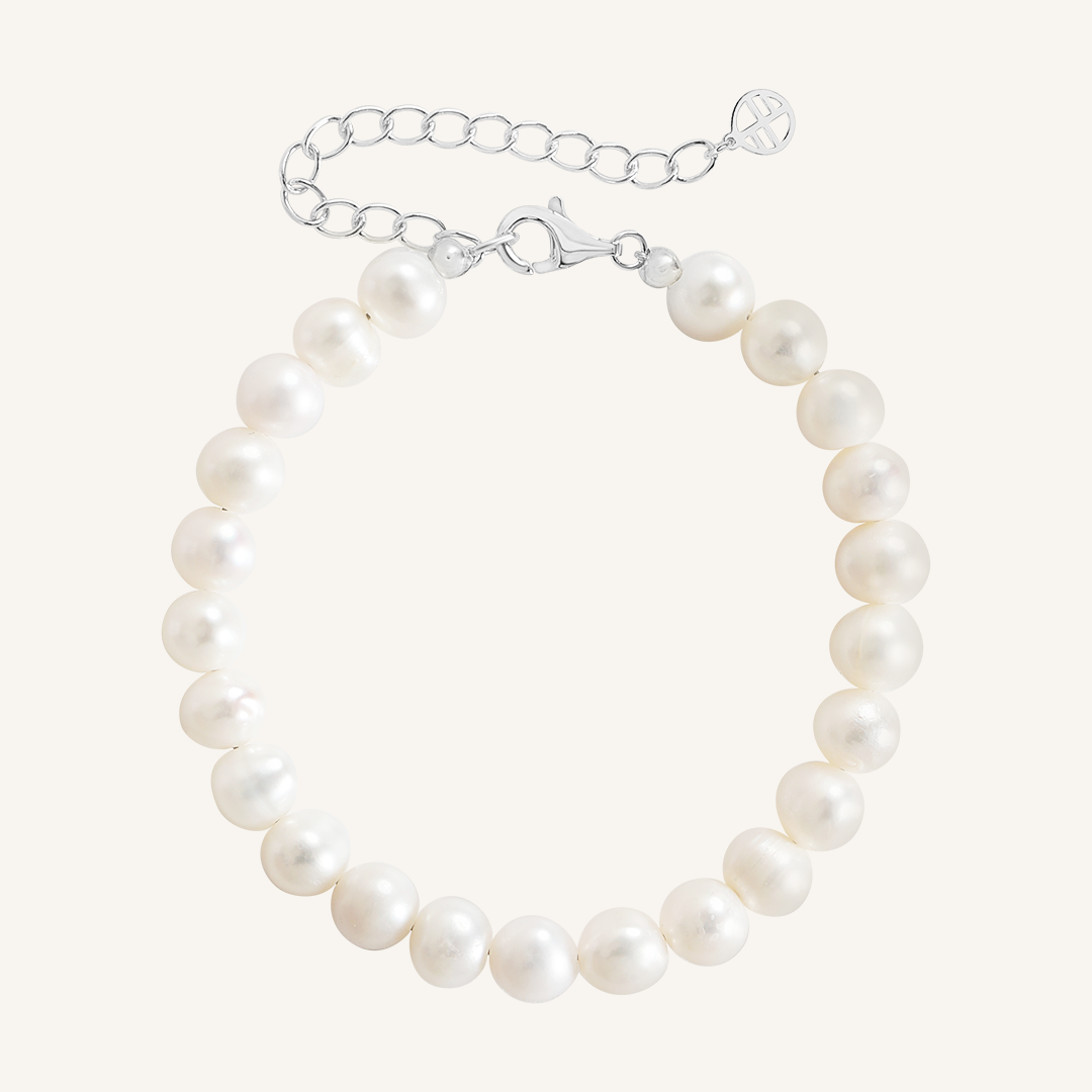 6mm Freshwater Pearl Bracelet for Women - Elegant Capri Style Jewelry Gift for Bridesmaids, Birthday, Anniversary & Special Occasions