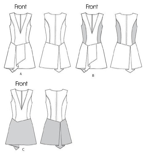 McCall's M6396 Women's Jumper Dress Pattern (Sizes 4-10) for Casual Wear
