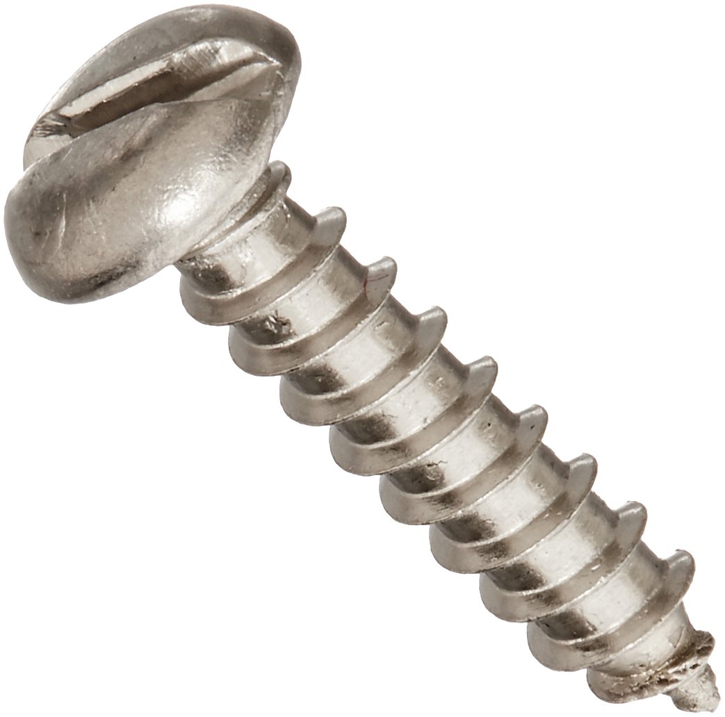 18-8 Stainless Steel Pan Head Screws #8-15, 3/4