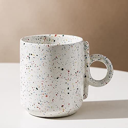 Ceramic Coffee Mug Set for Couples - 330ml Creative Home & Office Mug for Coffee, Tea, Milk - Perfect for Breakfast, Desk Use, and Gifts - Durable & Stylish Drinkware for Daily Use
