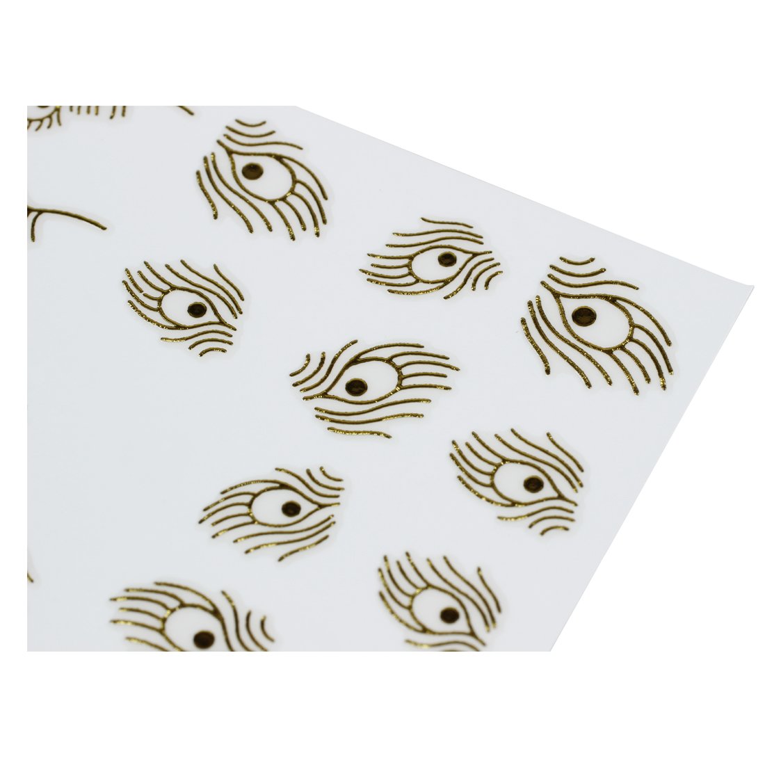 Premium 24K Gold Nail Art Stickers for Women - Elegant Self-Adhesive Nail Decals for Manicures, Parties, Weddings & Special Occasions