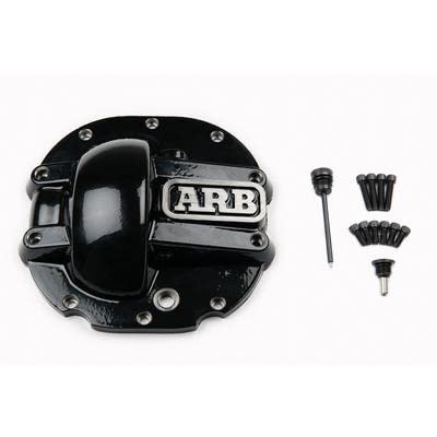 ARB 0750009B Front Differential Cover - Heavy Duty Black Replacement for Off-Road & 4x4 Vehicles - Perfect for Jeep, Toyota, Land Rover & More
