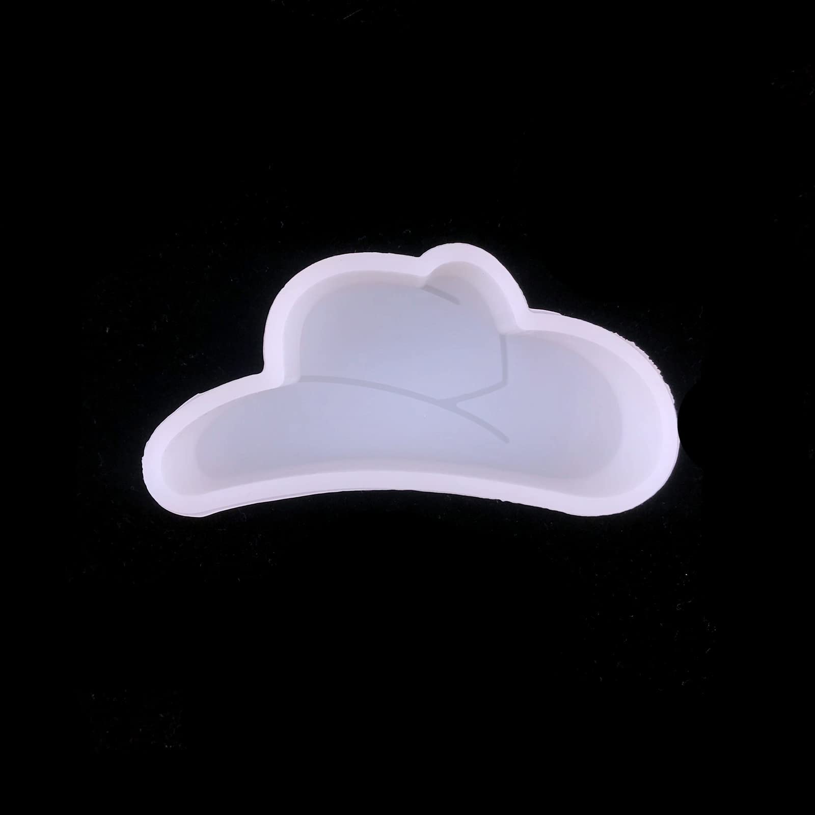 Premium Tacanlite Cowboy Hat Silicone Molds for DIY Car Freshies, Aroma Beads & Soap Making - Western Style Epoxy Resin Molds for Home, Office & Car Air Fresheners