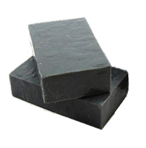 Organic Handmade Goat Milk & Activated Charcoal Soap - 100% Pure, Natural, Chemical-Free (2 Pack, 100g Each) for Sensitive Skin & Acne Treatment | Gentle Cleansing & Exfoliating Face & Body Soap