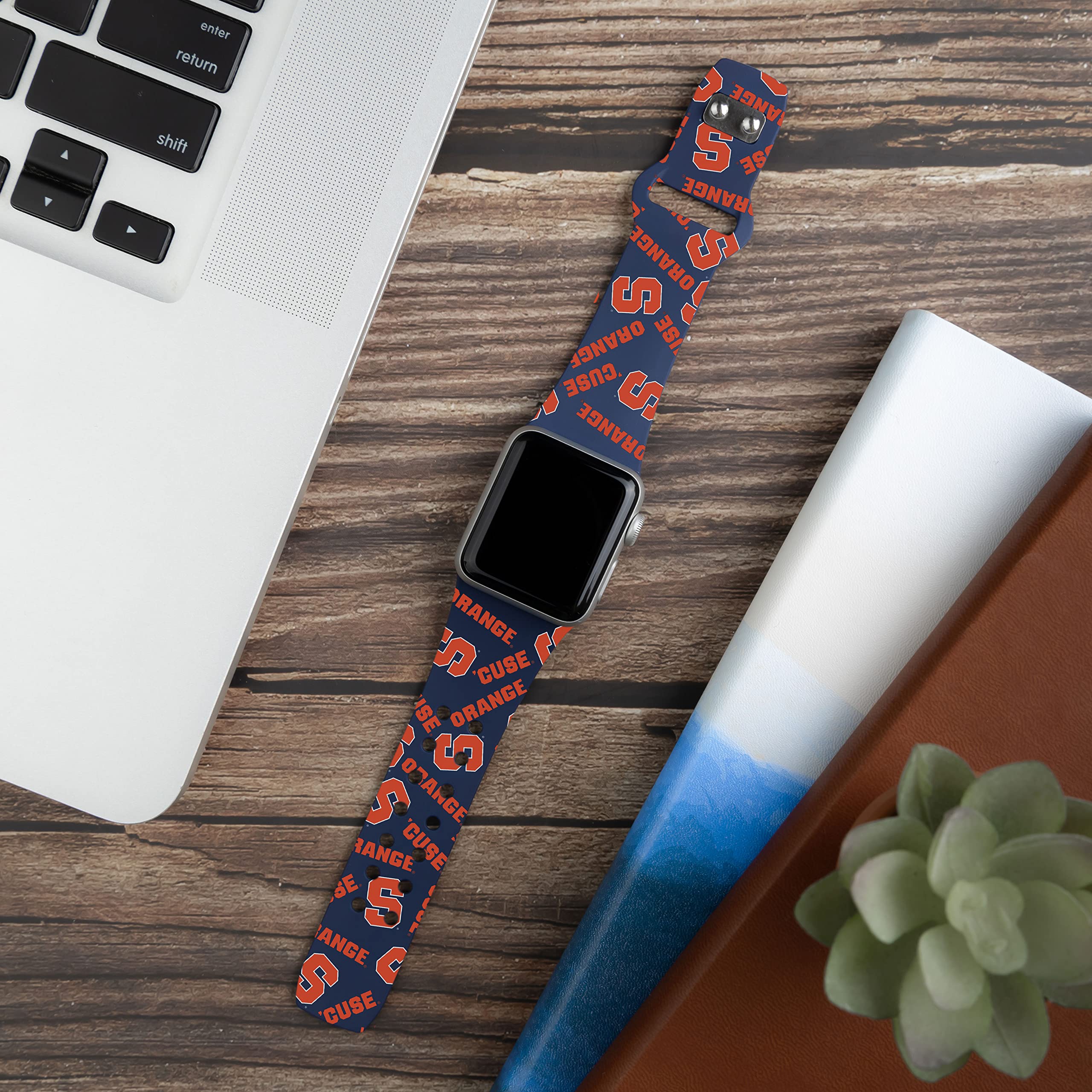 Syracuse Orange HD Affinity Bands for Apple Watch - Durable & Stylish Replacement Strap for Workouts, Sports & Everyday Use