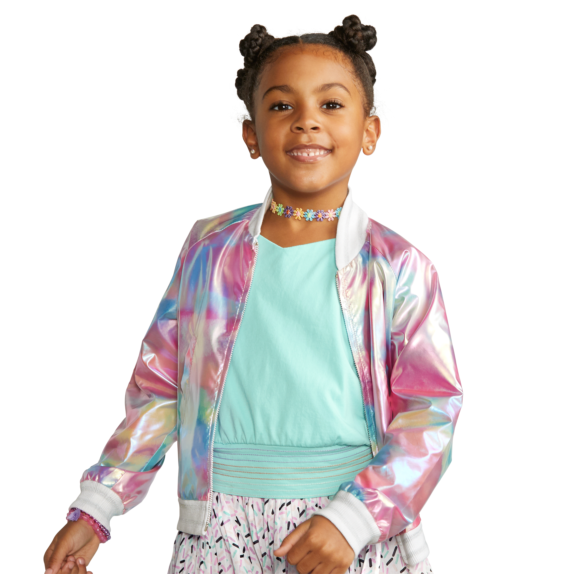 Sweet Street Bomber Jacket for Girls | Trendy Lightweight Jacket for Teen Girls | Perfect for School, Streetwear & Casual Outfits