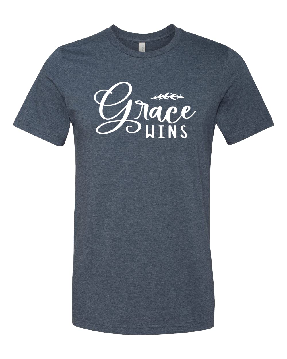 Grace Wins Christian Faith T-Shirt - Religious Apparel with Faith, Hope & Love Design - Jesus Lover Church Tee for Worship & Daily Inspiration