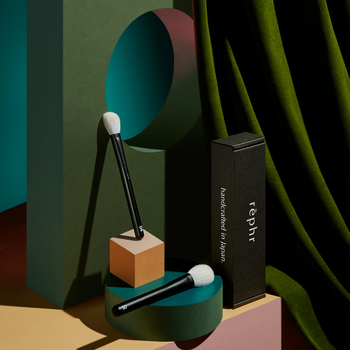 Core Face Duo - Double-Ended Makeup Brush Set for Foundation & Concealer | Perfect for Professional Makeup Artists & Everyday Beauty Routine