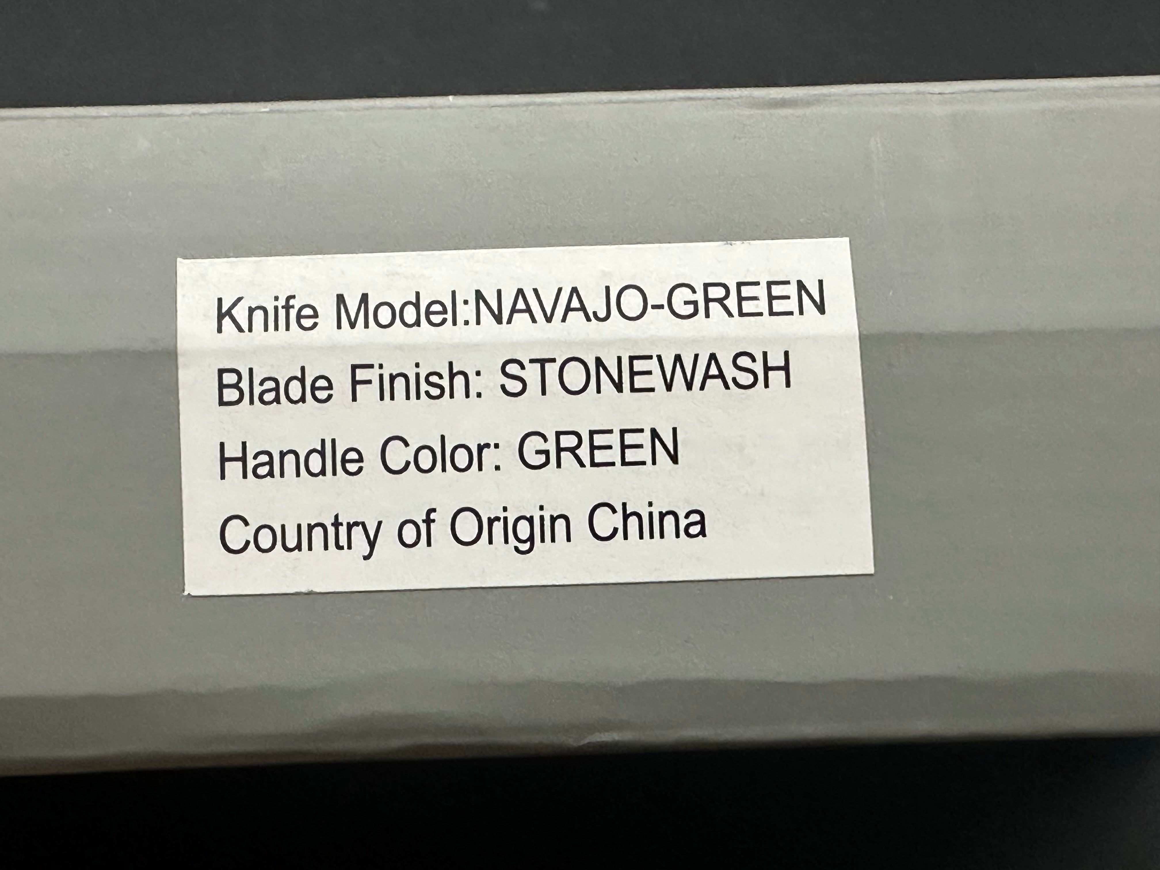 BRS E Volve Navajo Liner Lock Folding Knife - 3.5