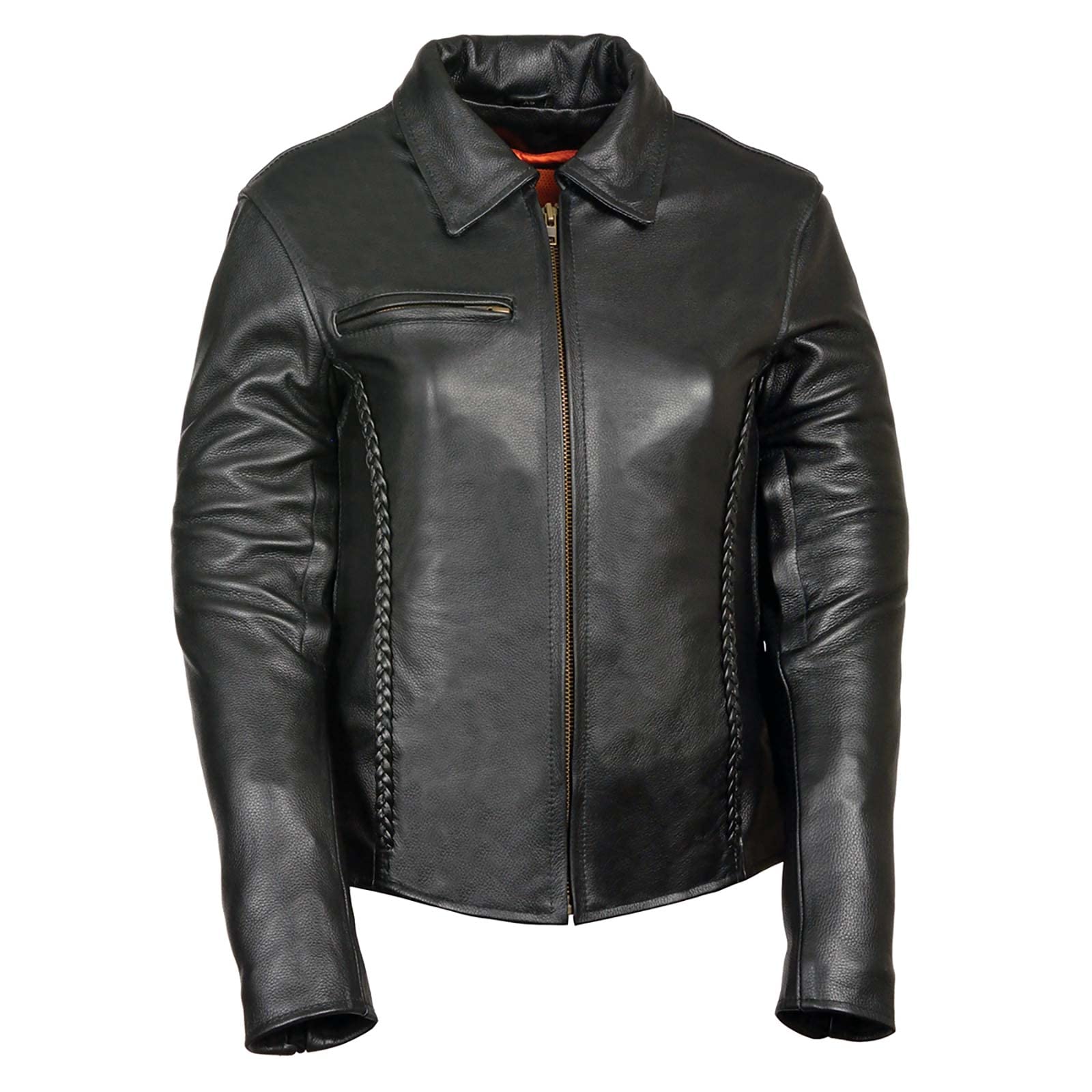 Premium Genuine Leather Jacket for Women - Stylish & Durable Outerwear for Fall & Winter Fashion | Perfect for Casual Outfits, Office Wear & Night Out