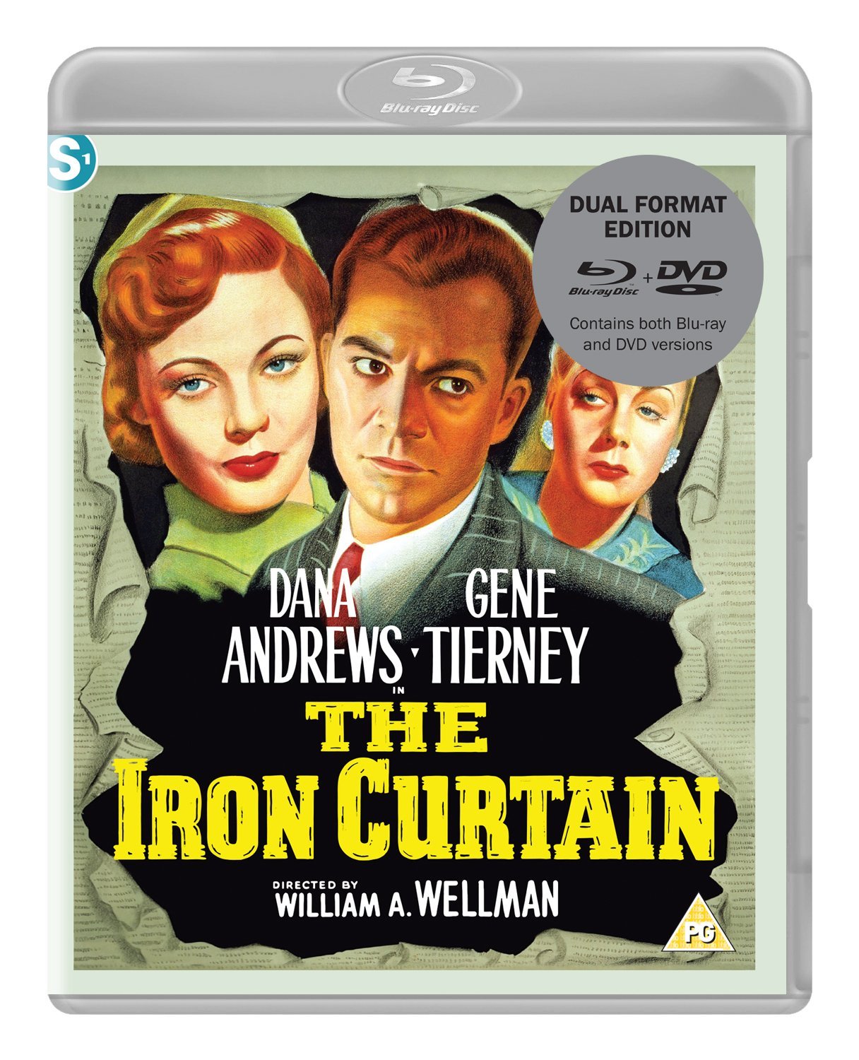 The Iron Curtain - Dual Format Blu-ray & DVD | Cold War Thriller Movie | Perfect for History Buffs & Film Collectors