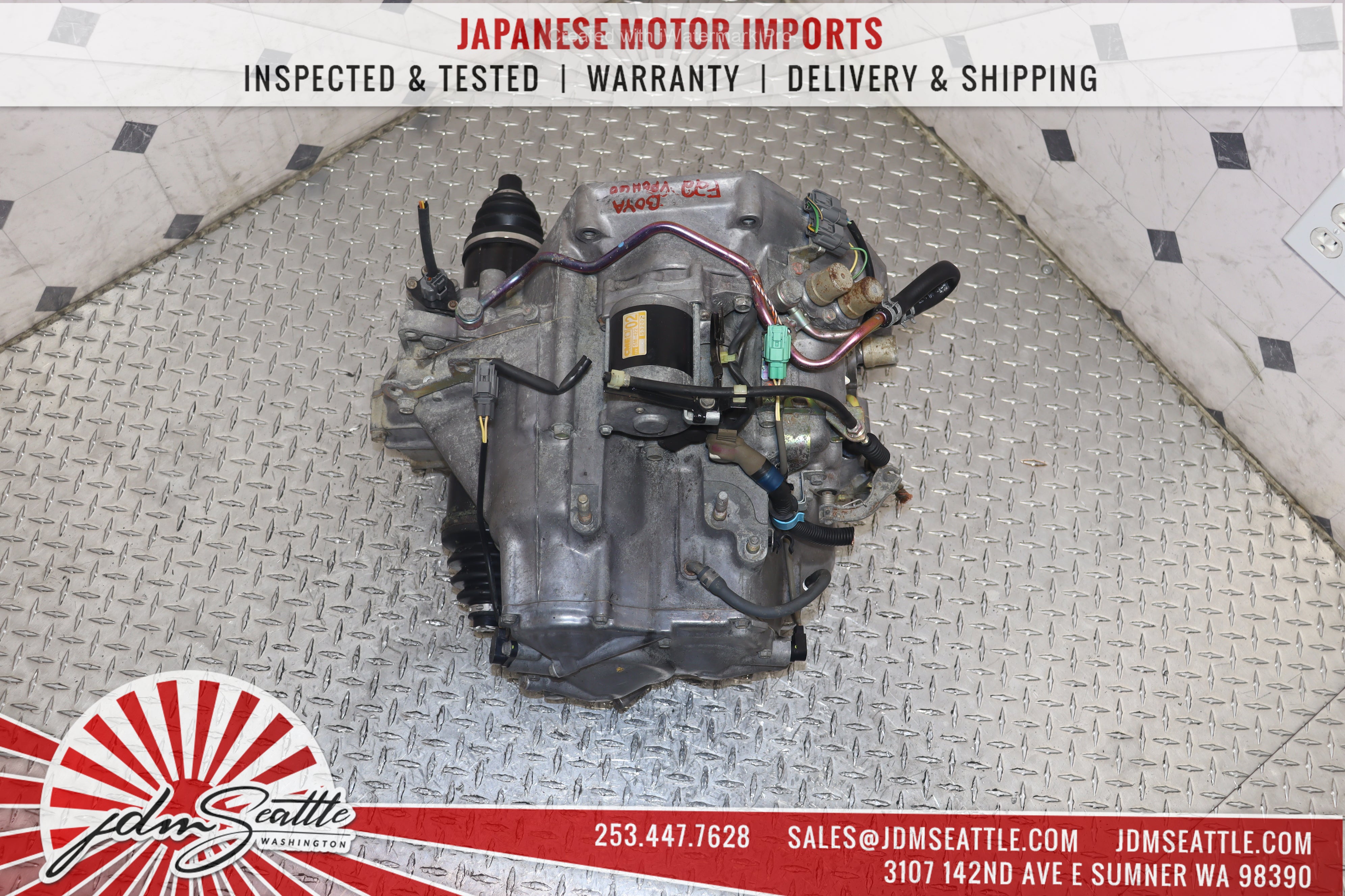 1994-1997 Honda Accord 2.2L SOHC Non-VTEC Automatic Transmission JDM F22B Engine - Perfect Replacement for Accord LX, EX Models | Great for Engine Swaps & Performance Upgrades
