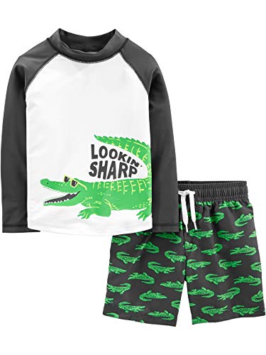 Black Crocodile Print