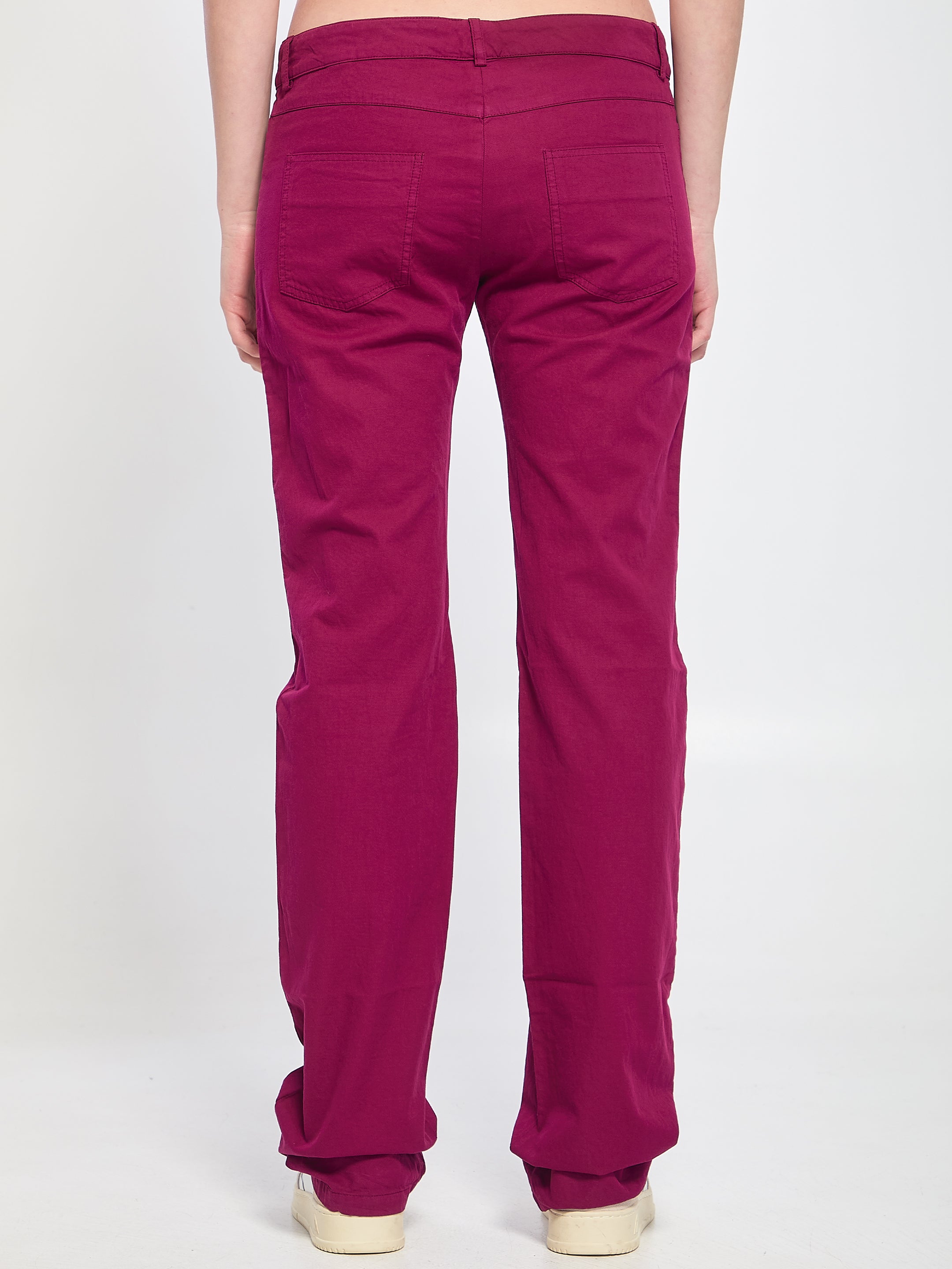 Balenciaga Fuchsia High-Waisted Wide-Leg Pants for Women - Trendy Casual & Party Outfits - Perfect for Night Out, Date Night & Fashion Events