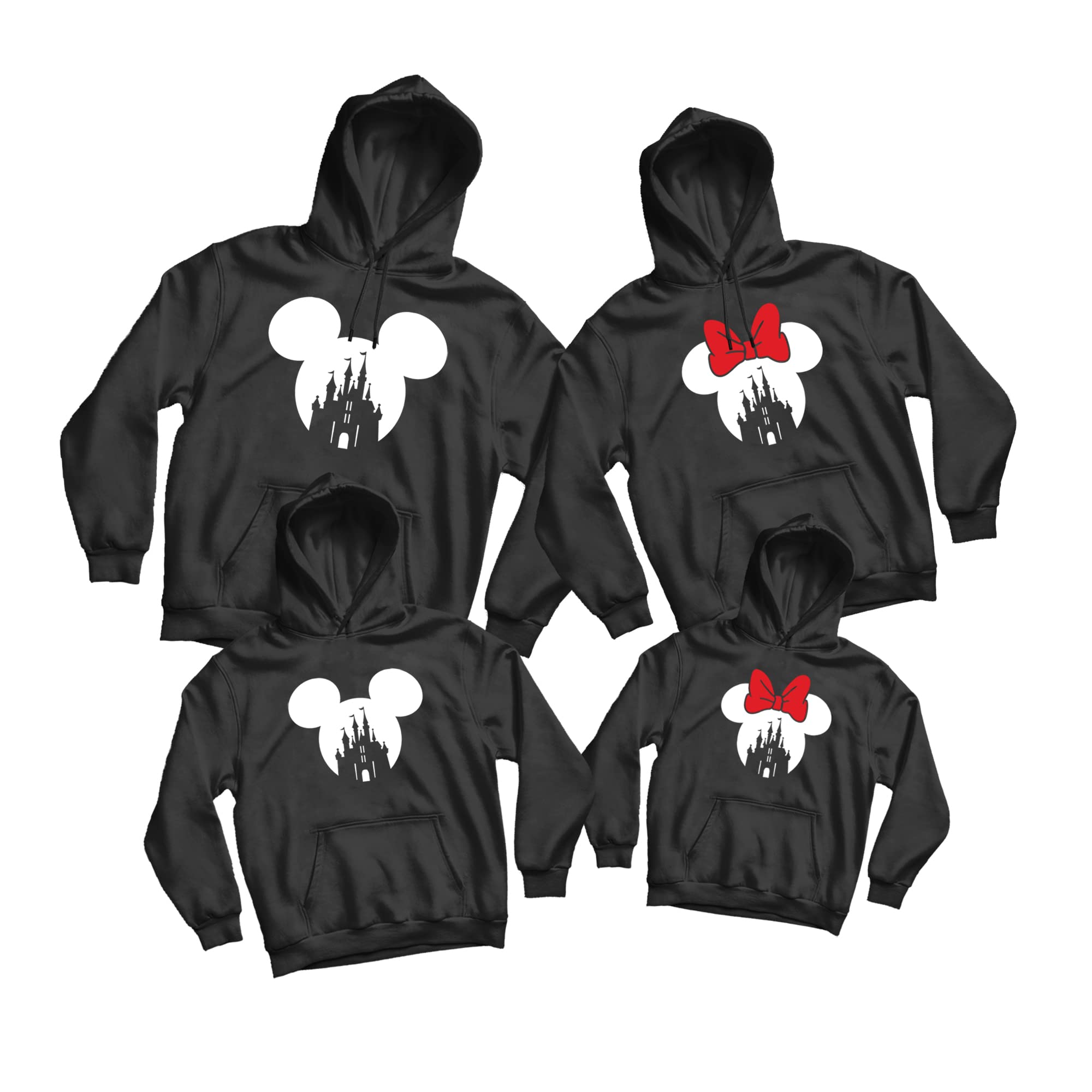 Natural Cotton Underwear & Mickey Minnie Mouse Hoodies - Disney Magic Kingdom Hooded Sweatshirts for Women & Men | Cozy Lounge Wear & Theme Park Outfits