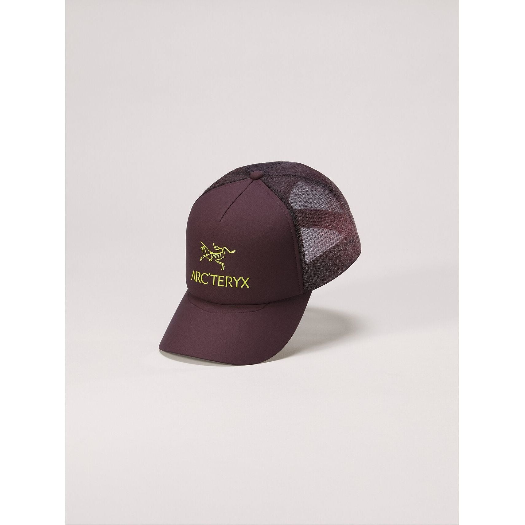 Arc'teryx Bird Word Trucker Curved Hat - Stylish Outdoor Baseball Cap for Hiking, Camping & Travel - Adjustable Snapback Hat for Men & Women