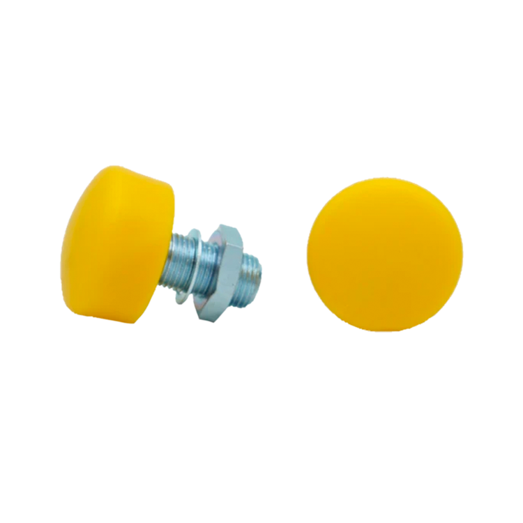 Rainbow Rider Replacement Toe Stops for Roller Skates - High-Quality Skate Toe Stops for Derby, Artistic & Outdoor Skating - Perfect for Park, Rink & Street Skating