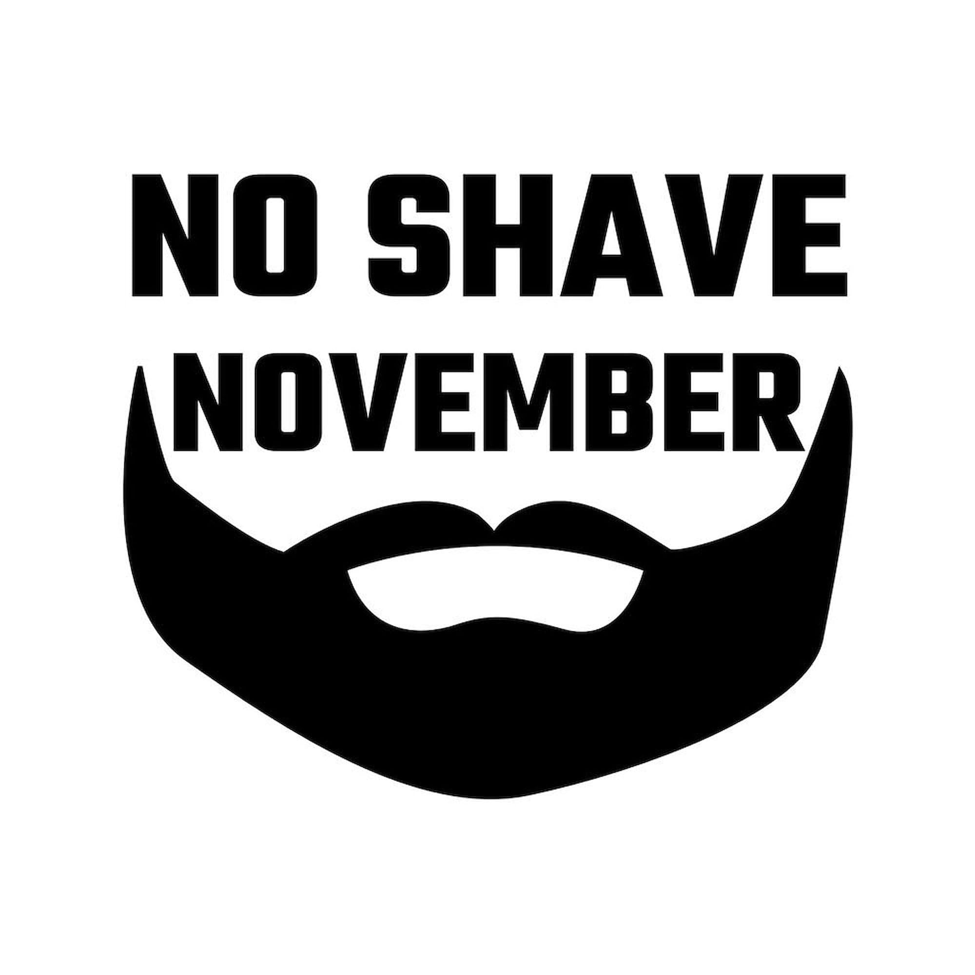 No Shave November Mug - 11 oz (325 ml) Ceramic Coffee Cup for Men - Funny Gift for Movember, Office Use & Holiday Gifting
