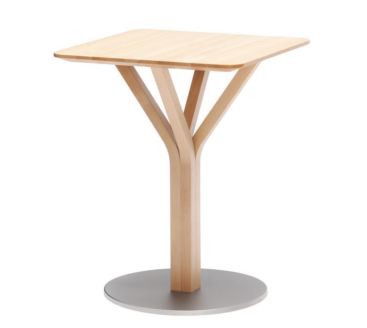 Bloom Bentwood Dining Table by Ton - Modern Wooden Dining Table for Kitchen & Dining Room - Perfect for Family Gatherings & Dinner Parties