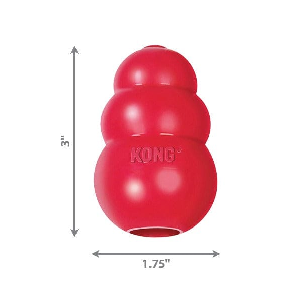 KONG Classic Dog Toy - Durable Chew Toy for Small & Large Dogs - Perfect for Training, Boredom Relief & Playtime