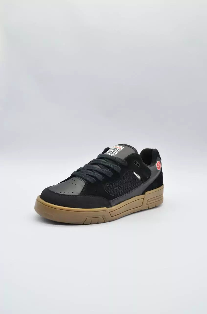 Unisex Vision Saavy Black Gum Sneakers - Comfortable Casual Shoes for Men & Women - Perfect for Running, Walking & Everyday Wear