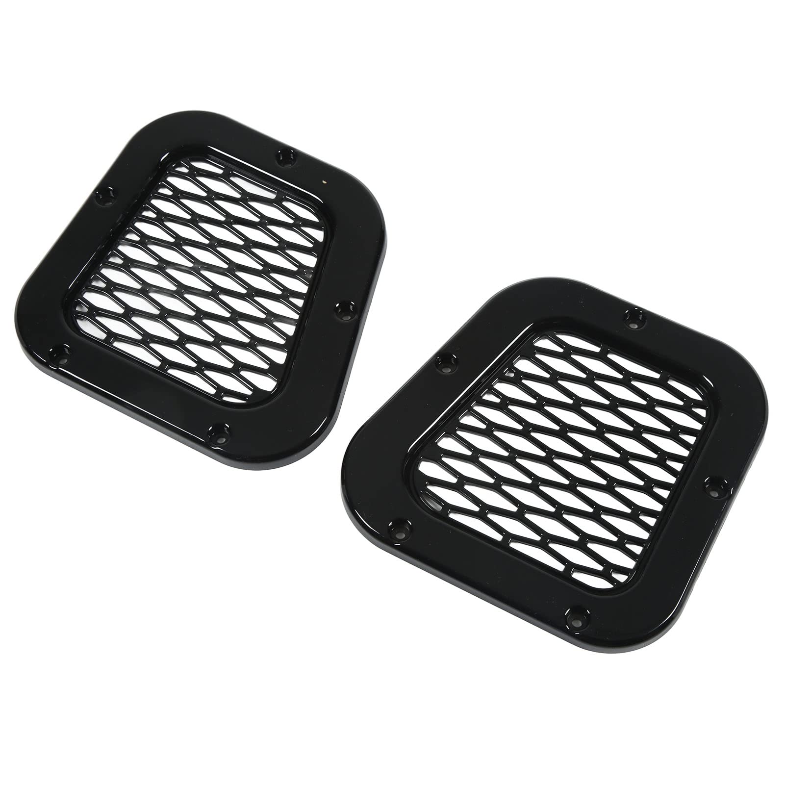 Heat Resistant Weatherproof Side Air Vent Cover for Vehicles - Durable Kadimendium Grille with Enhanced Airflow - Perfect for Trucks, SUVs & Off-Road Adventures
