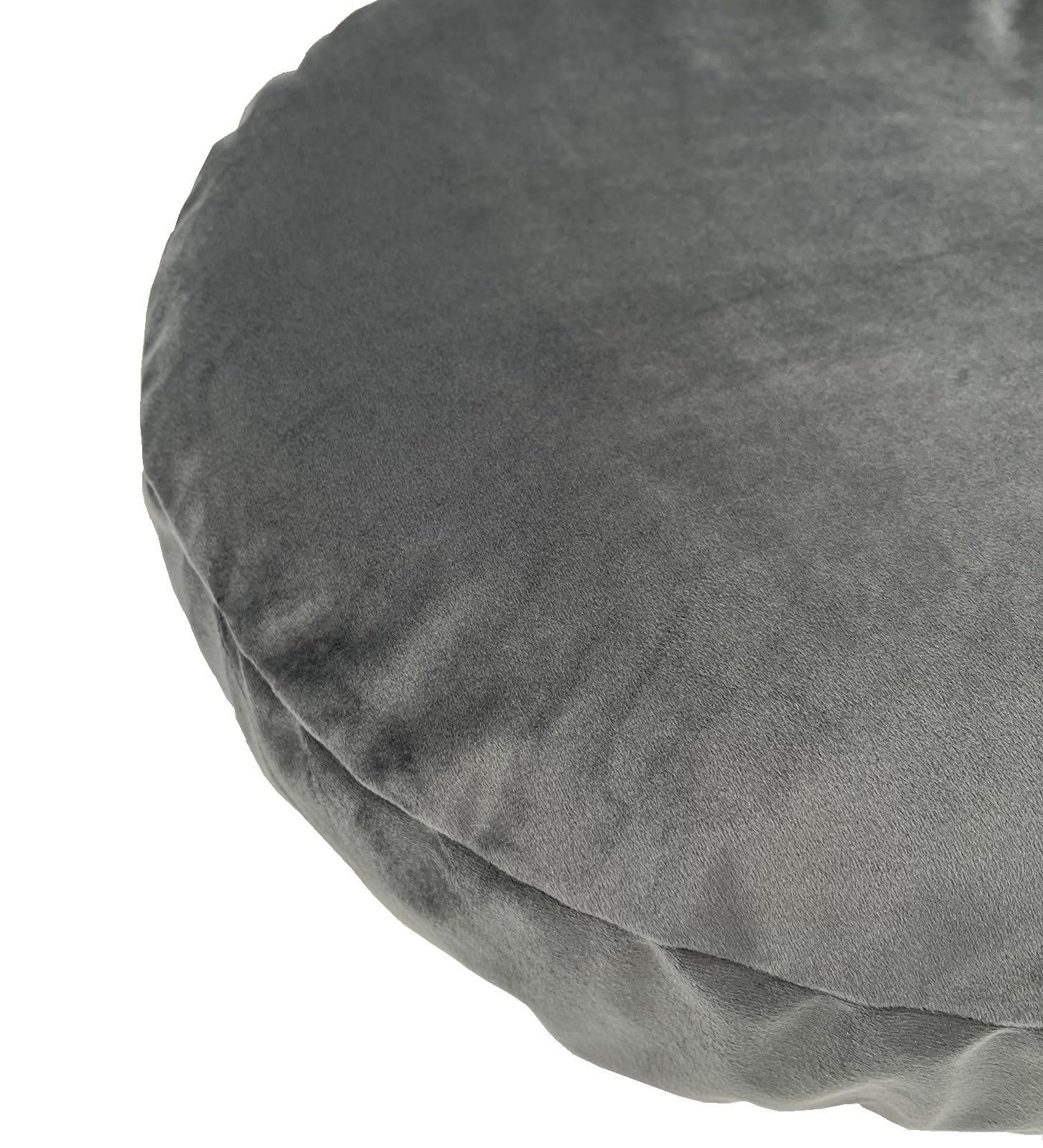 Washable Elastic Dog Bed Cover Replacement for 23-24 Inch Round Pet Beds - Perfect for Home, Kennel & Travel Use