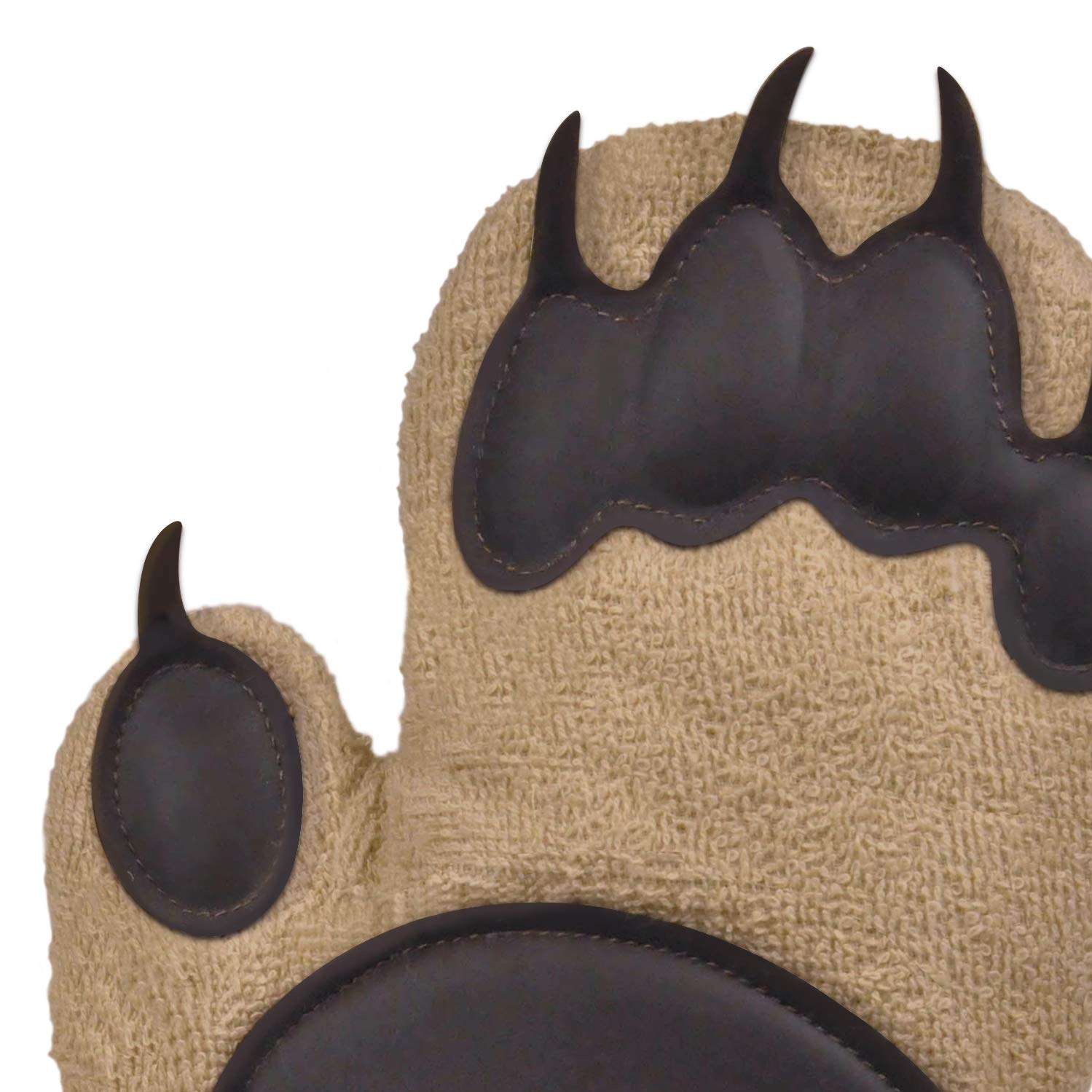 Genuine Fred BEAR HANDS Oven Mitts - Heat Resistant Silicone & Cotton Kitchen Mittens - Funny Animal-Themed Baking Accessories - Perfect Gift for Home Cooks, Bakers & Animal Lovers - Ideal for Baking, Grilling & Cooking Safely